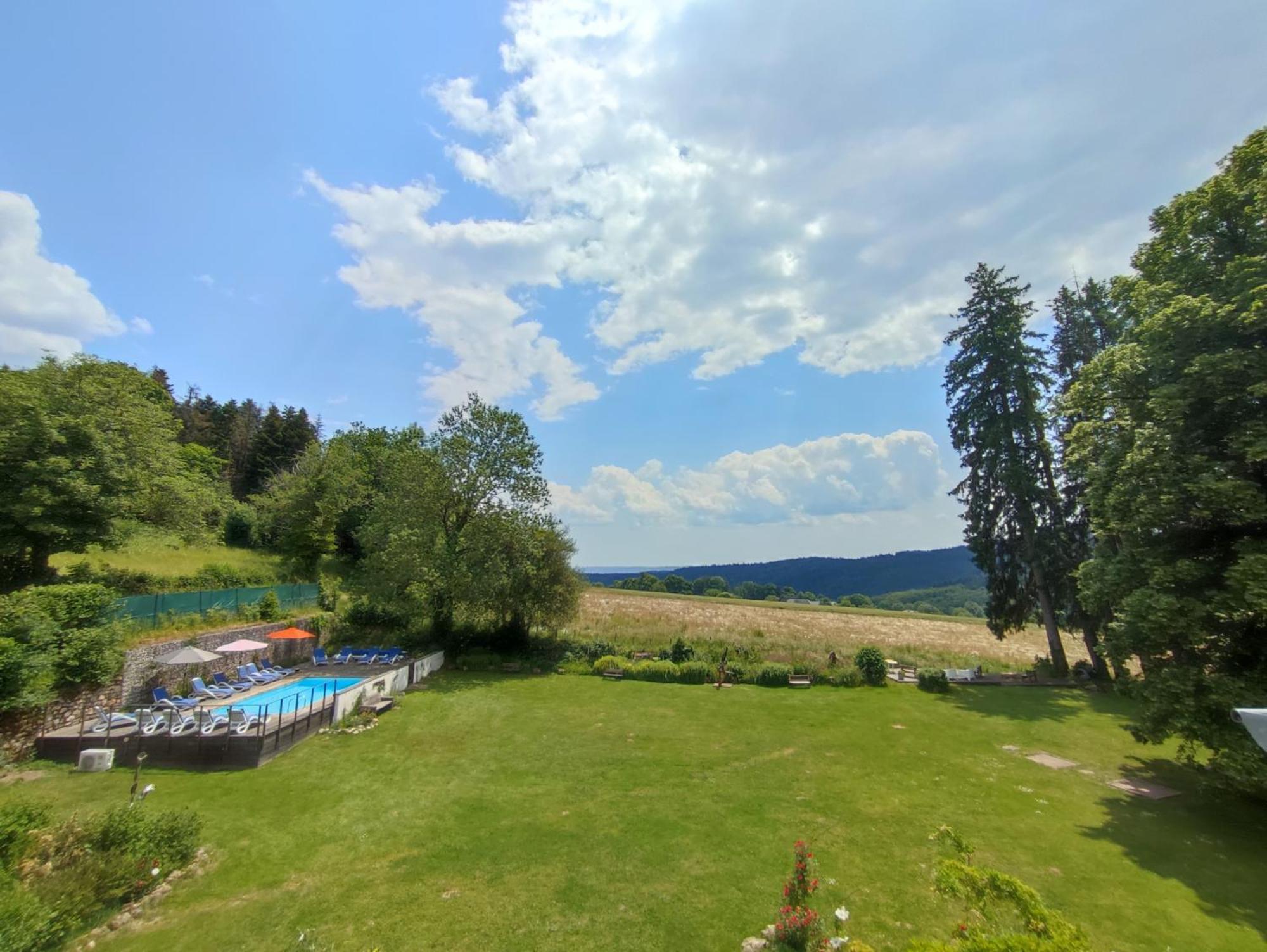 Château du Pommoy Villa Roussillon-en-Morvan Exterior foto